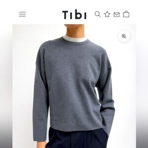 Tibi Double Faced Cashmere sweater